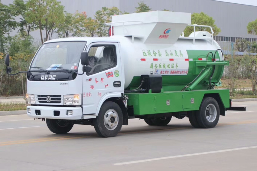 全新升級品質(zhì)更颯，程力集團最新一代餐廚垃圾車   