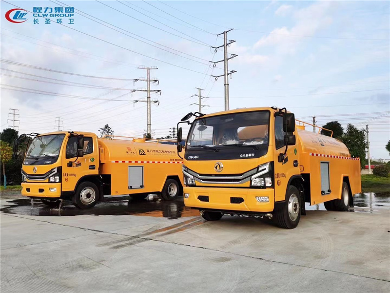 程力多利卡高壓清洗車為保障廈門環(huán)境衛(wèi)生助力，使文明的城市更透亮