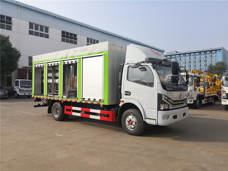 東風大多利卡污水處理車完美整合了旋轉甩干、固液分離、化糞為寶