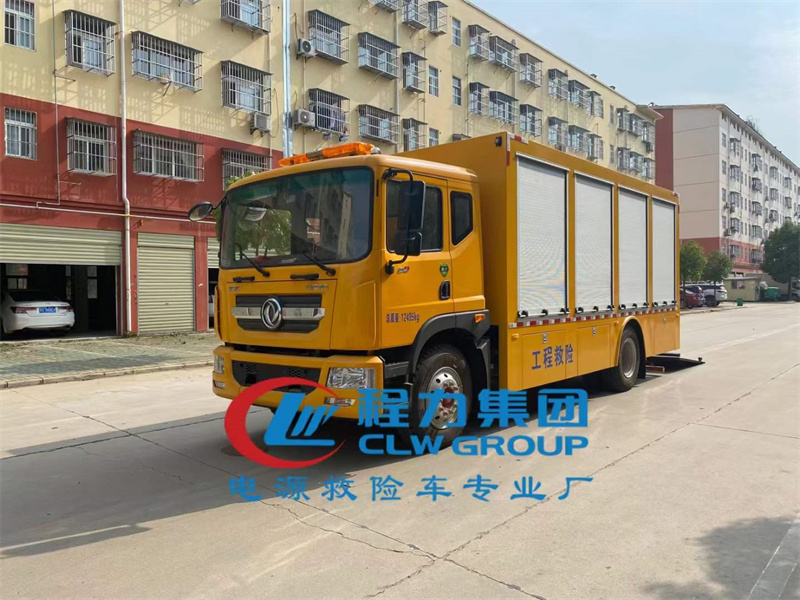 多利卡D9救險(xiǎn)排澇車(chē)-快速搶險(xiǎn)、搶修作業(yè)的工程搶修專(zhuān)用車(chē)