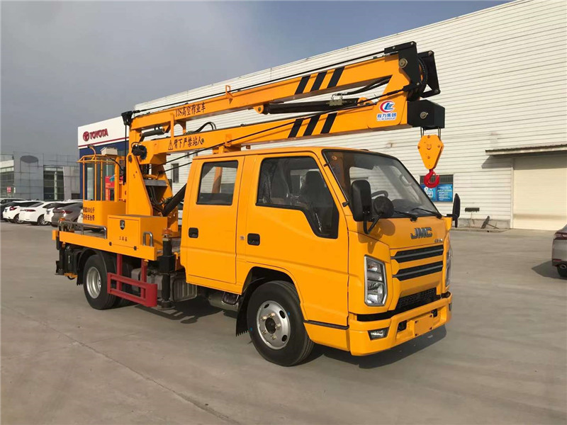 江鈴13米藍(lán)牌折臂高空車(chē)