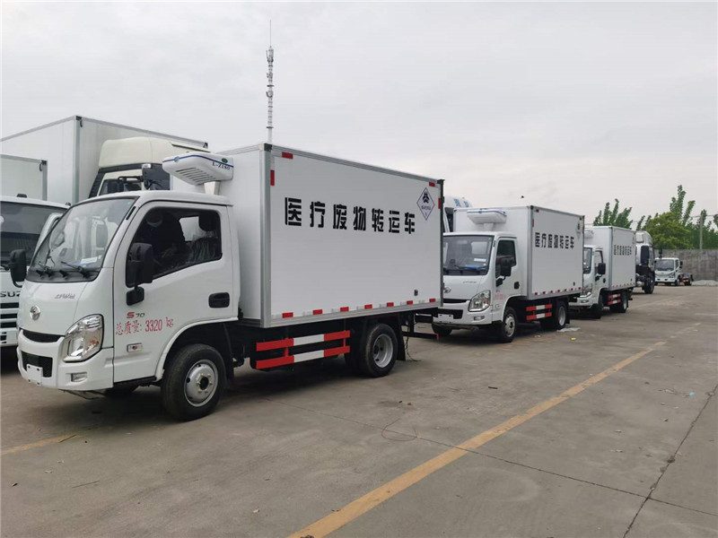 國(guó)六躍進(jìn)醫(yī)療廢物轉(zhuǎn)運(yùn)車